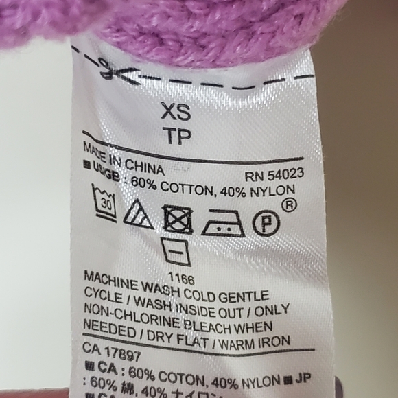 Banana Republic Factory Round Neck Purple Pullover Knit Sweater - Picture 7 of 7